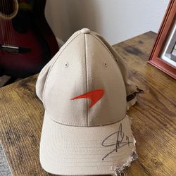 Lando Norris F1 McLaren Hat - Signed / Autographed (Please read)