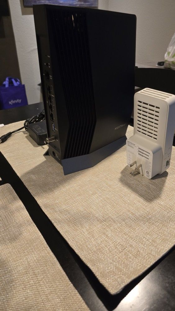Netgear CAX80 Cable Modem Xfinity/Spectrum Plus AX1800 Extender