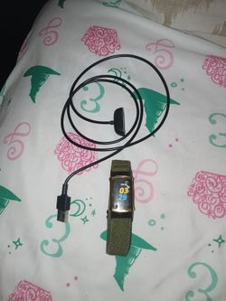Fitbit Charge 6 with charger