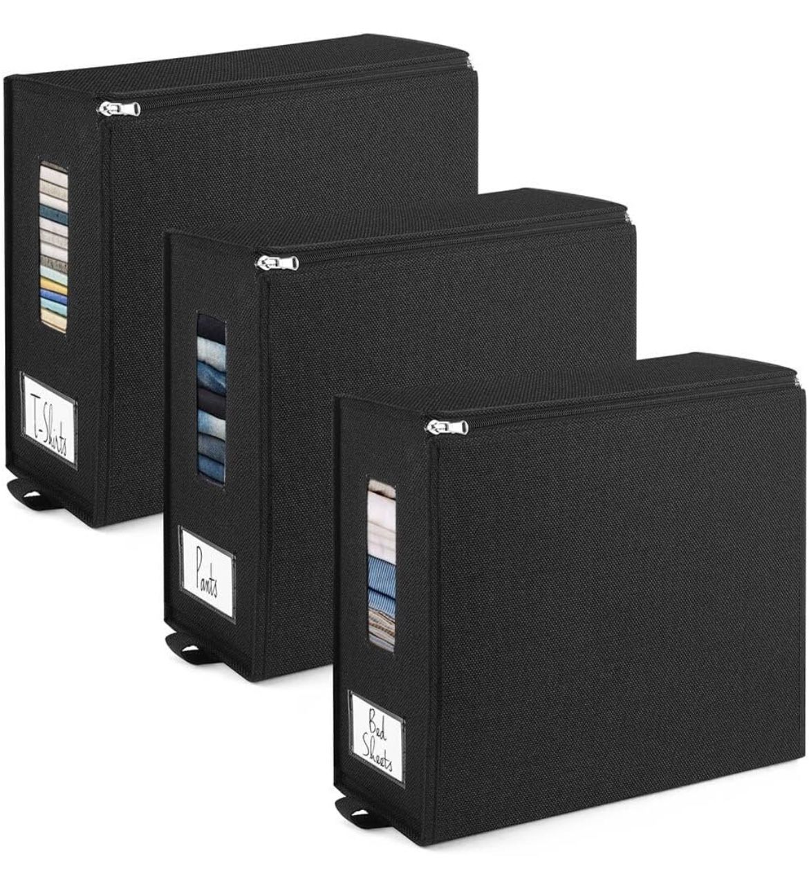 Bed sheet organizers and storage