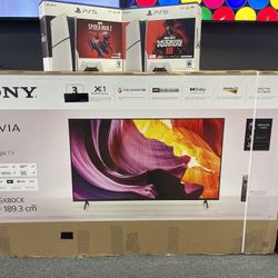 75” Sony Bravia 4K Smart TV