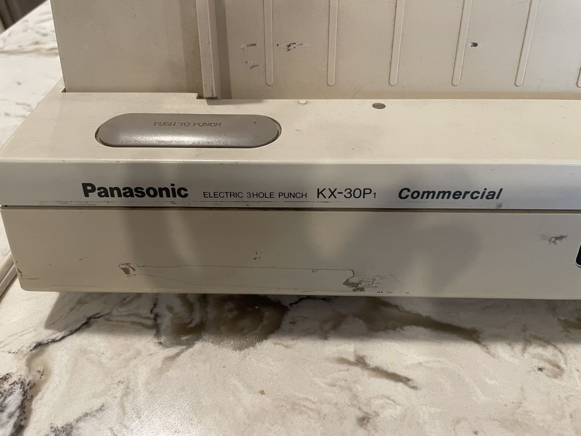 Panasonic Electric 3-hole Punch KX 30p