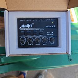 Ultra Low Noise 4 Channel Mixer