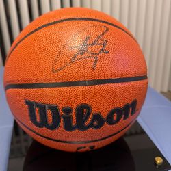 Stephen Curry Autographed Basketball