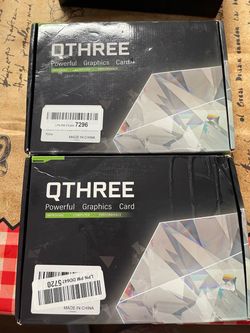 QTHREE Powerful Graphics Card (x2)