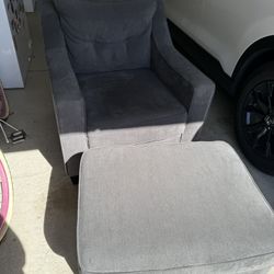 Chair & Ottoman