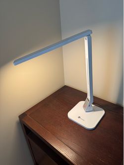 LED Desk Lamp - 4 Lighting Modes, Adjustable Brightness and Multi-Angles