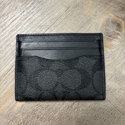 coach cardholder wallet