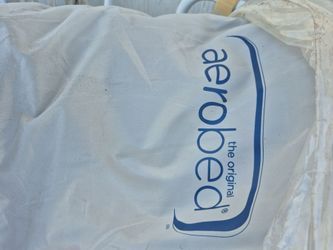 Inflatable Mattress.  I Think It's Queen Size Or Full Size Period