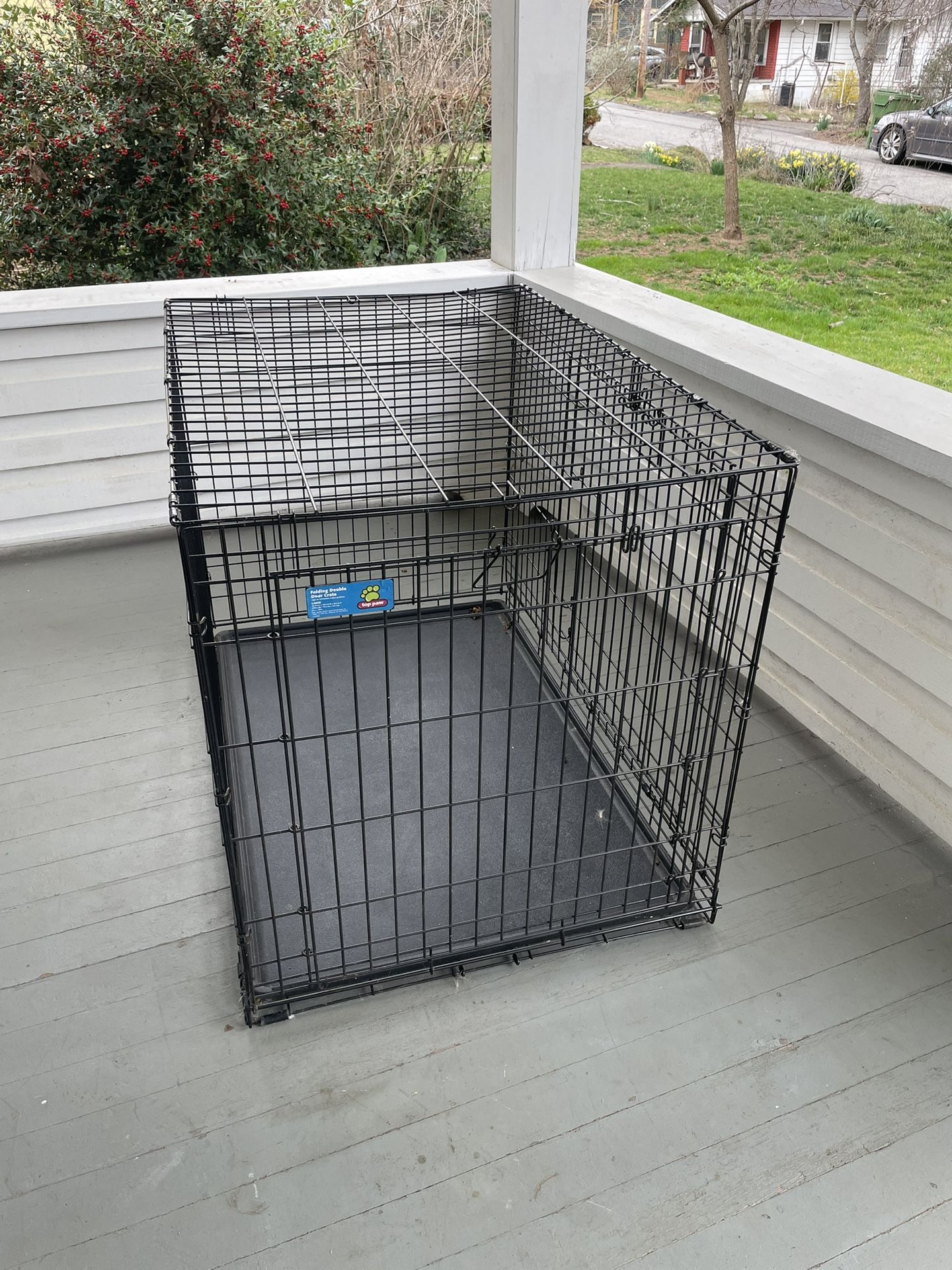 Large dog crate