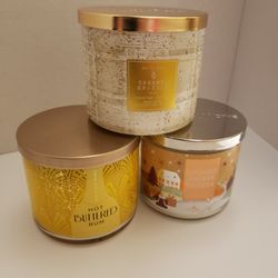 BATH & BODY WORKS SWEETS CANDLE BUNDLE