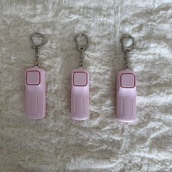 Security Alarm Pink Siren with Screaming Feature Ideal for Safety & Protection