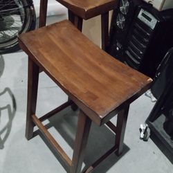 Two Wooden Stools