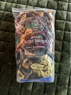 Fabric Loops for Making Potholders