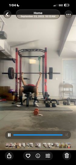 Ethos power rack and pull up