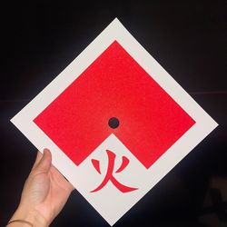 Custom grad cap topper
