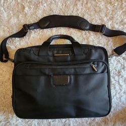Used Briggs And Riley Slim Briefcase (Used As Personal Item When Traveling)