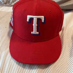 Texas Rangers 7 5/8 Fitted 