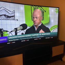 Samsung TV 55 inch curved + TV stand 