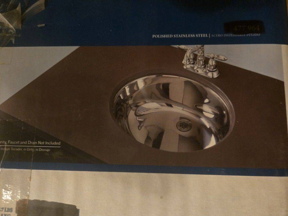 Stainless Steel Vanity Sink By Pegasus