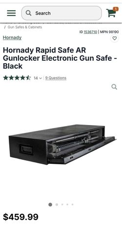 Hornady Rapid Safe AR Gunlocker Electronic Gun Safe
