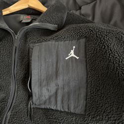 Jordan Sherpa Jacket Size2XL  Black 