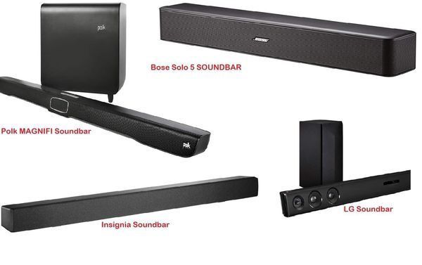 Sound Bar - Barras de Sonido - Speaker - Parlante - Bluetooth - Bocina - Insignia- Klipsch - Polk - Vizio - Harman/Kardon - LG - Yamaha