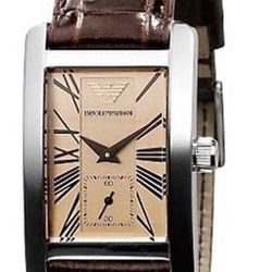 EMPORIO ARMANI Classic Men's Watch leather strap