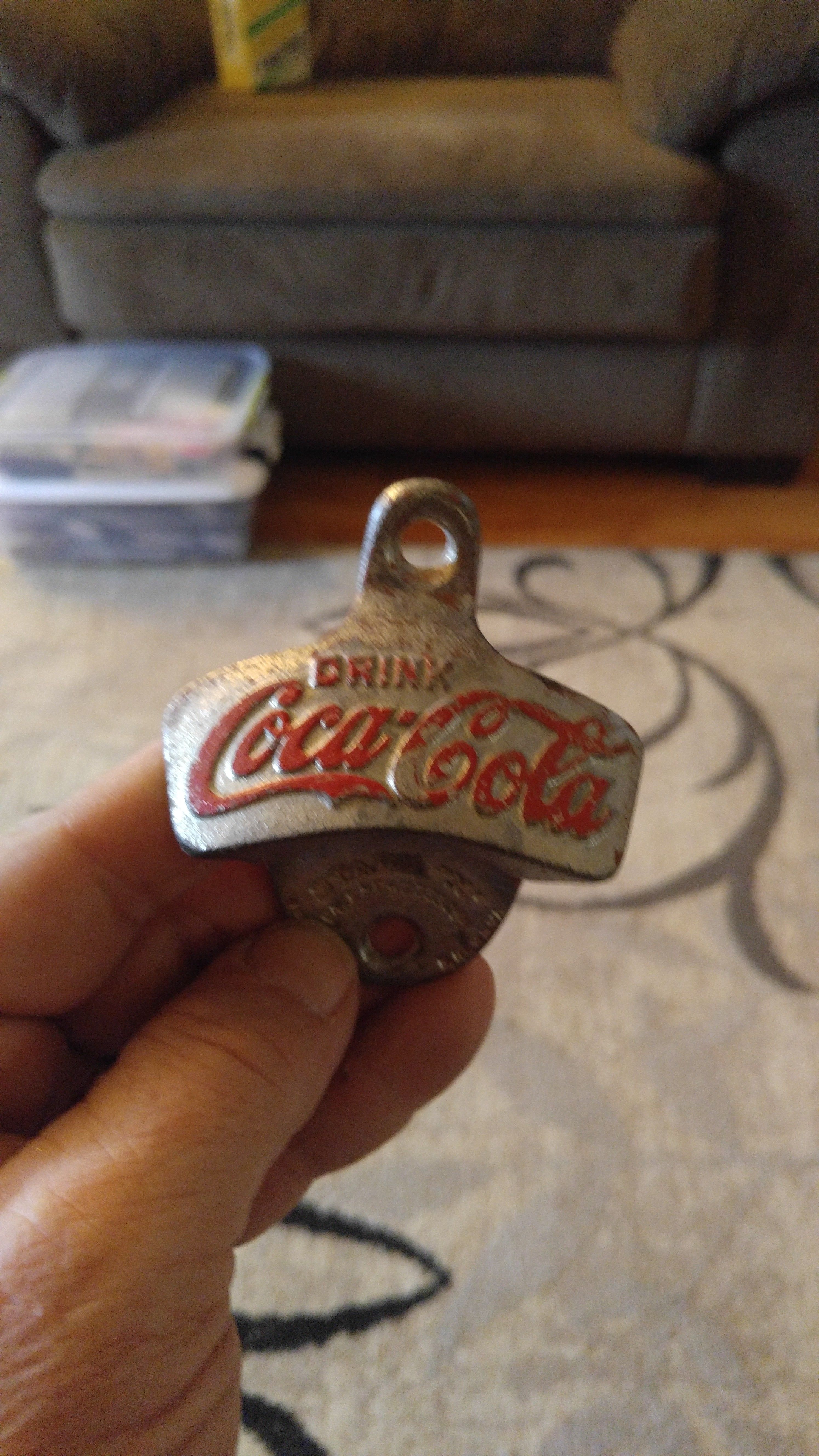 Vintage coke cola bottle opener