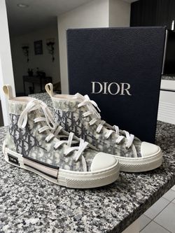Dior B23 High-Top Oblique Sneakers