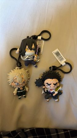 Demon slayer bag clips