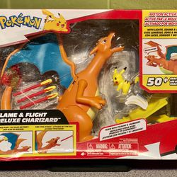 Flame And Flight Deluxe Charizard Action Figure 