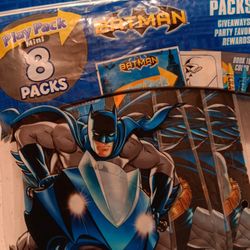 Cool! Batman Party Packs. You Get 8, BRAND NEW.  Asking $5. Great Deal 👍. Please Check Out All My Stuff 