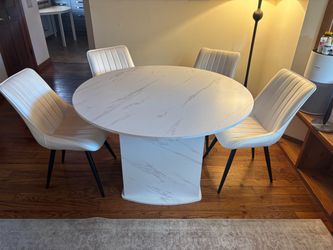 Dining table 4 chairs