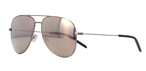 YSL Classic 11 033 Aviator Sunglasses Rose Gold 