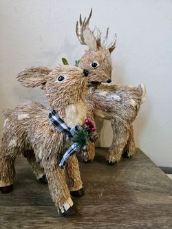 Deer Holiday Decorations Winter Christmas