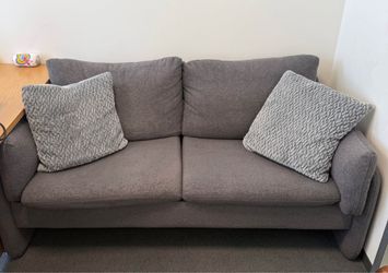 Gray Love Seat