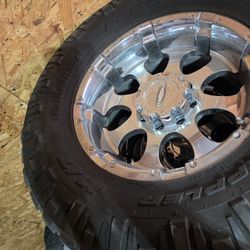 22 Inch Rims 8 Lug 38"tires Hummer