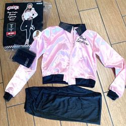 Grease Pink Ladies Costume Adult Size Small New Never Used