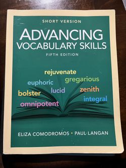Advancing Vocabulary Skills Fifth Edition