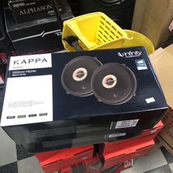 Infinity Kappa 6.5 Inch Speakers On Sale Today For 129.99
