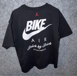 Jordan X Nigel Sylvester Mens Black Shirt Brick by Brick HQ1736-010