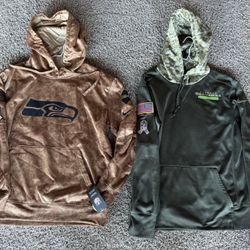 Men’s Salute to Service Seahawks Hoodies