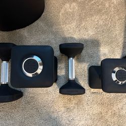 Peloton Dumbbells 15lb set & 25lb set