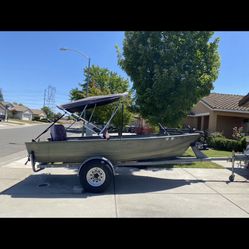 15 Ft Gregor Alluminum Boat 