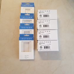 4 Insteon Dimmer Switches with wall plates