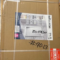 20.01 in. W x 30 in. H Rectangular Aluminum Recessed/Surface Mount LED Medicine Cabinet with Mirror, 3x Magnifying