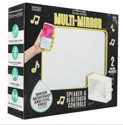 shower bluetooth mirror