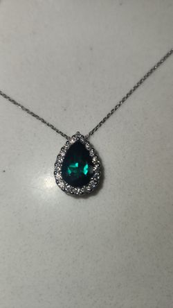 Green emerald set of Earing, Ring And Necklace