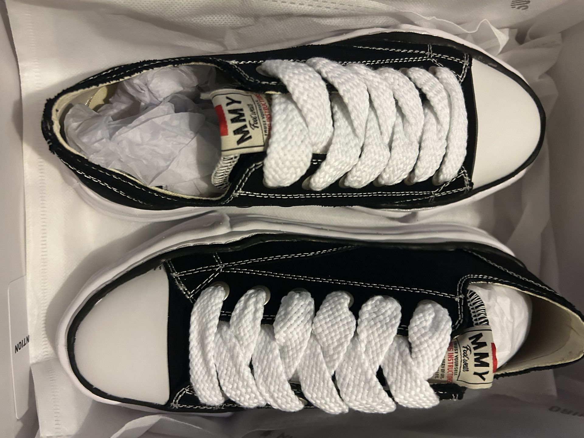 Maison Mihara Yasuhiro Lows Black Size 41